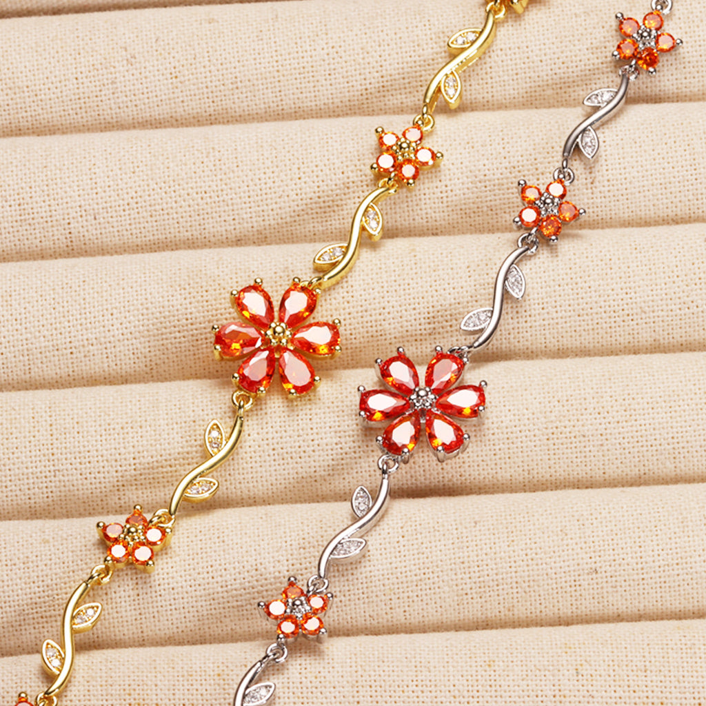 Verstellbares Blumenarmband