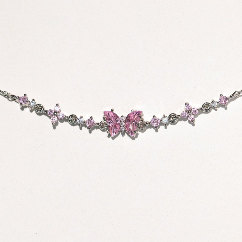 Bow & Heart Bracelet For Women