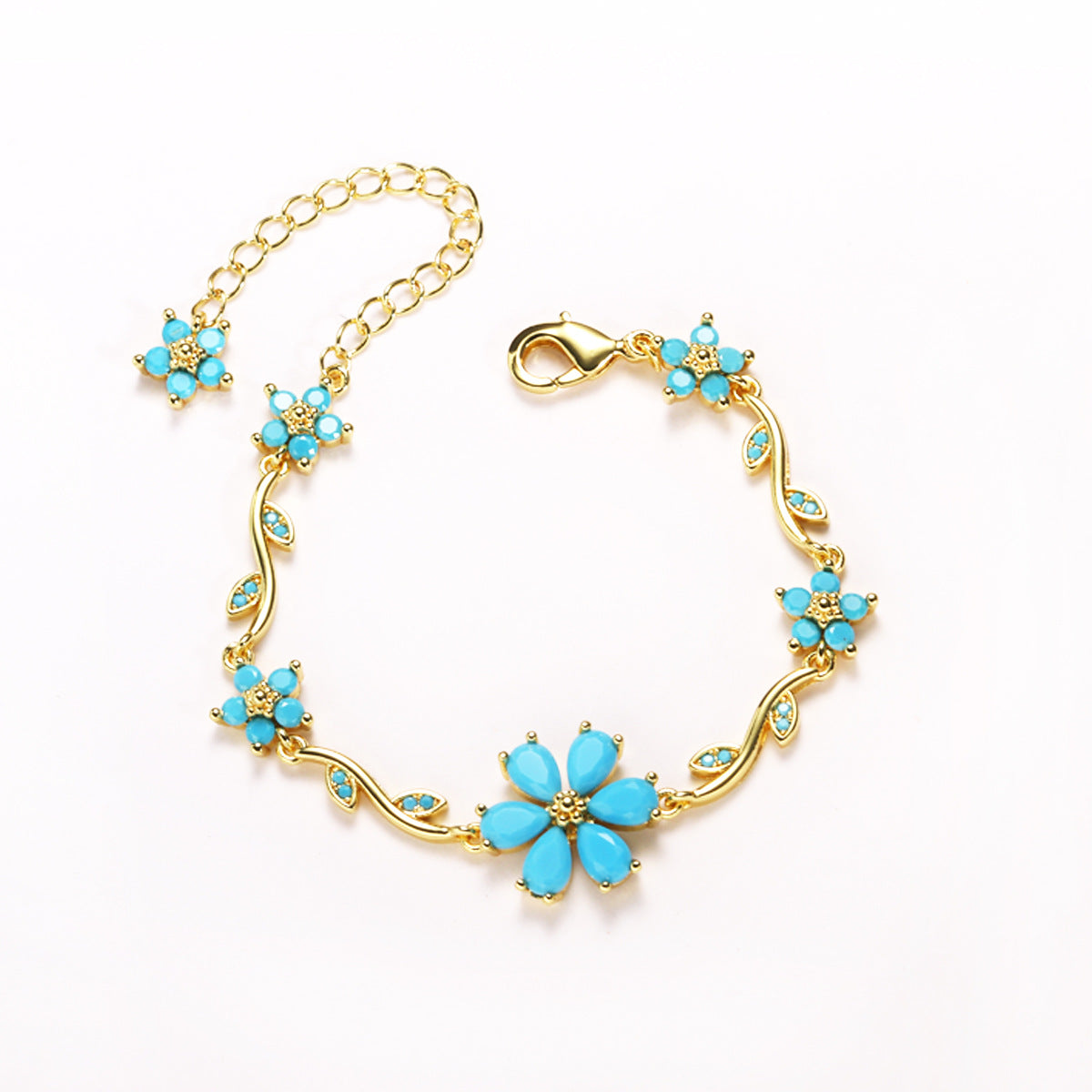 Adjustable  Flower Bracelet
