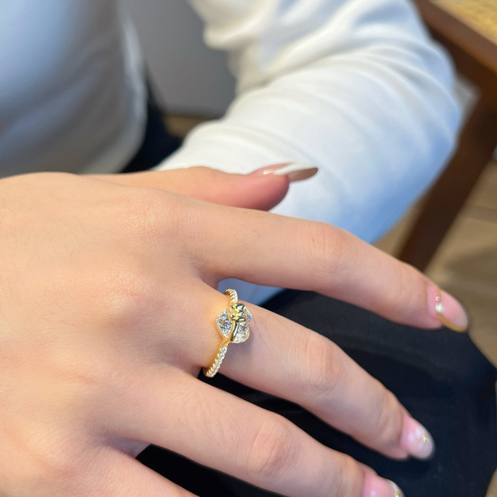 Love Bow Ring/Necklace/Earrings