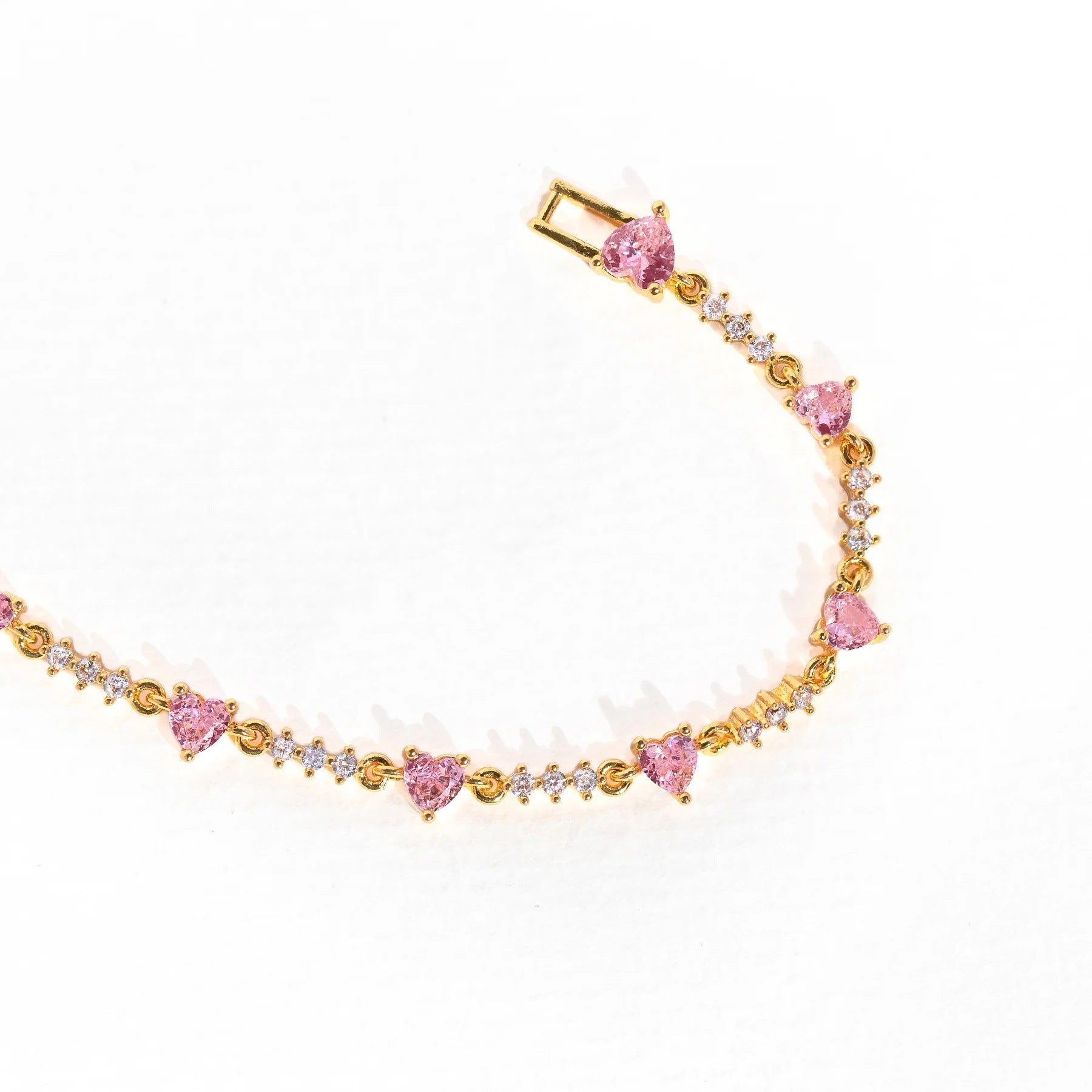 Bow & Heart Bracelet For Women