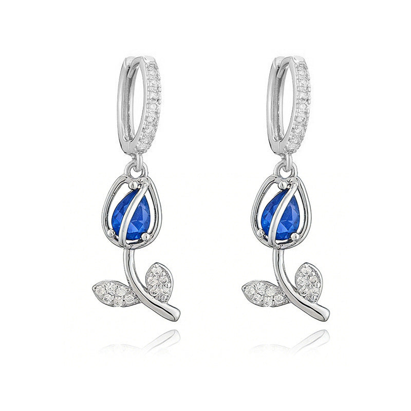 Tulip Necklace/Earrings/Ring/Jewelry Set