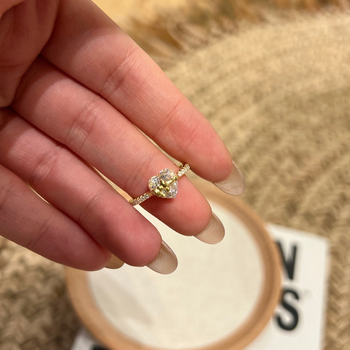 Love Bow Ring/Necklace/Earrings