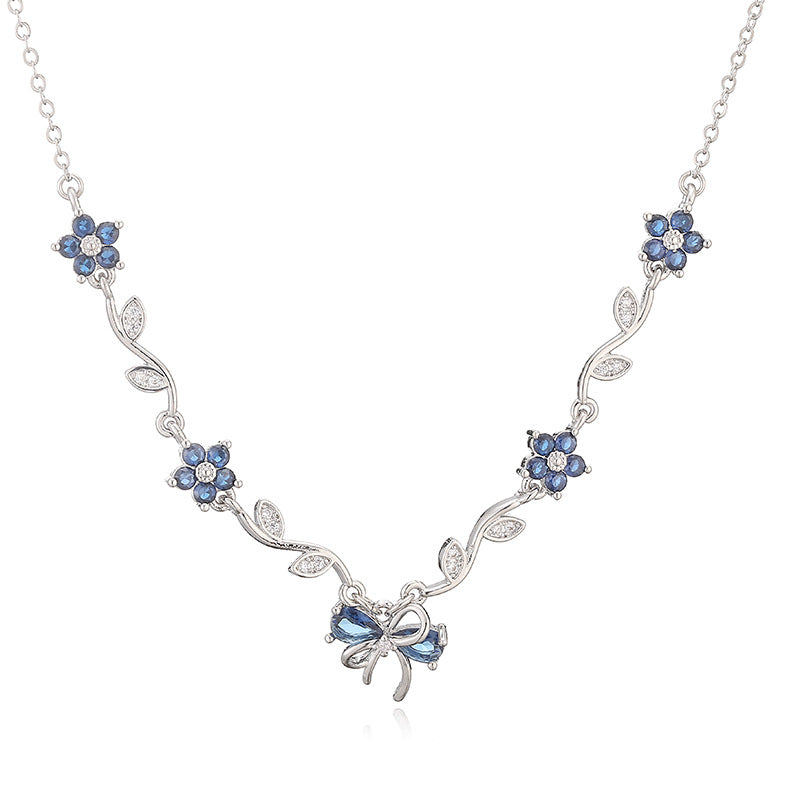 Rose Zircon Earrings/Jewelry Set