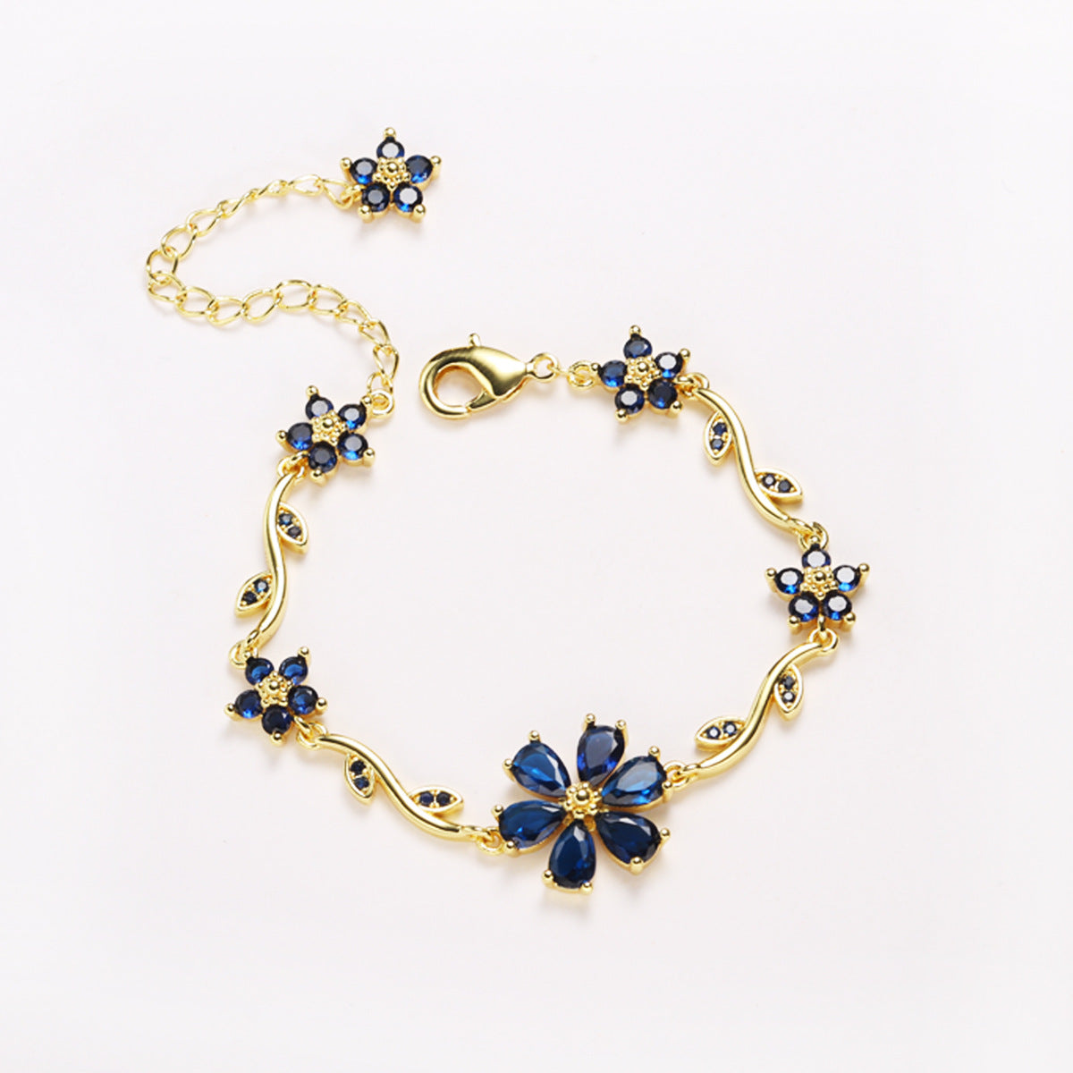 Adjustable  Flower Bracelet
