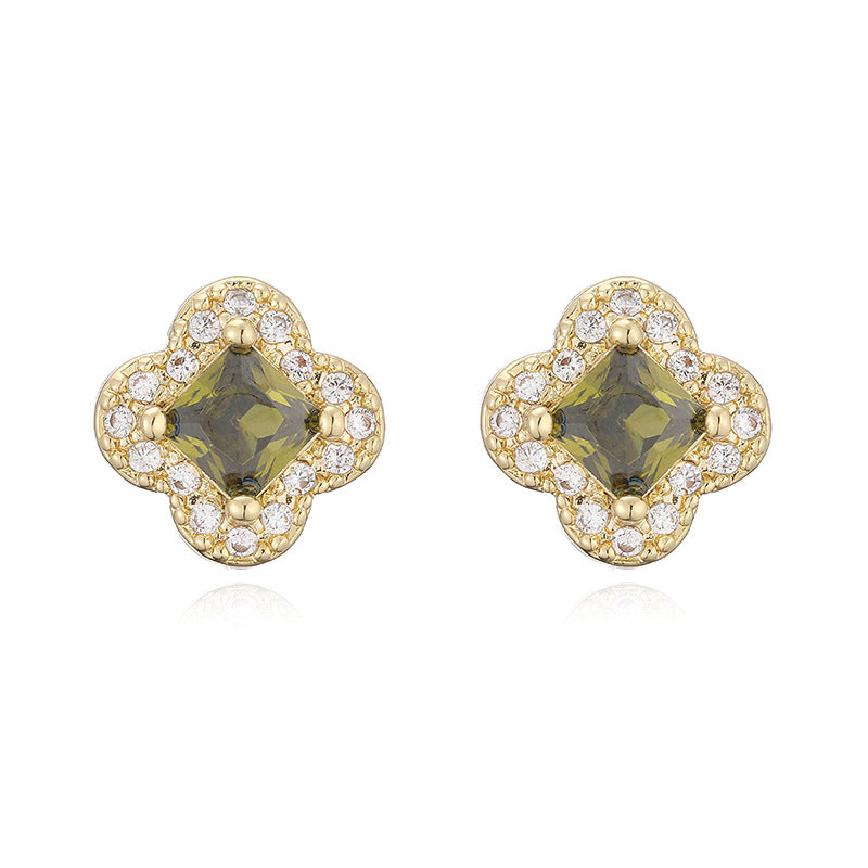 Four-leaf Clover Earrings