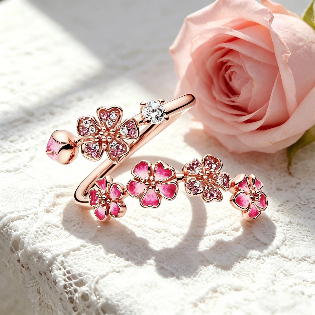 Peach Blossom Ring
