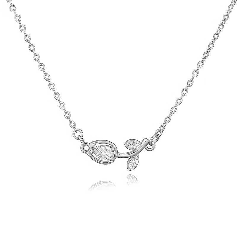 Tulip Necklace/Earrings/Ring/Jewelry Set