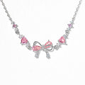 Bow & Heart Bracelet For Women