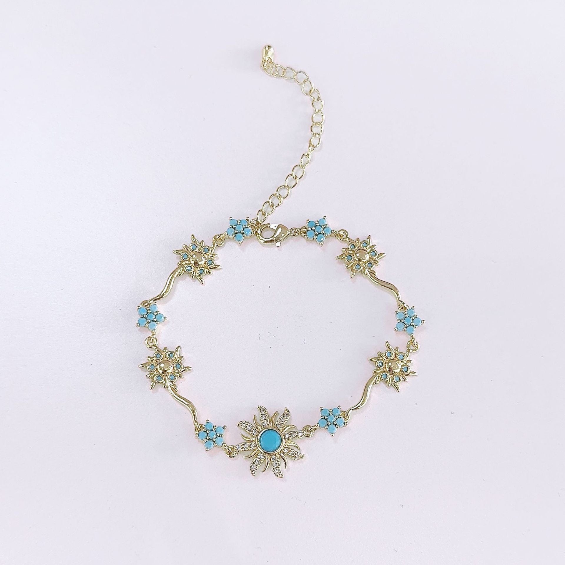 New Sunflower Zircon Bracelet For Women