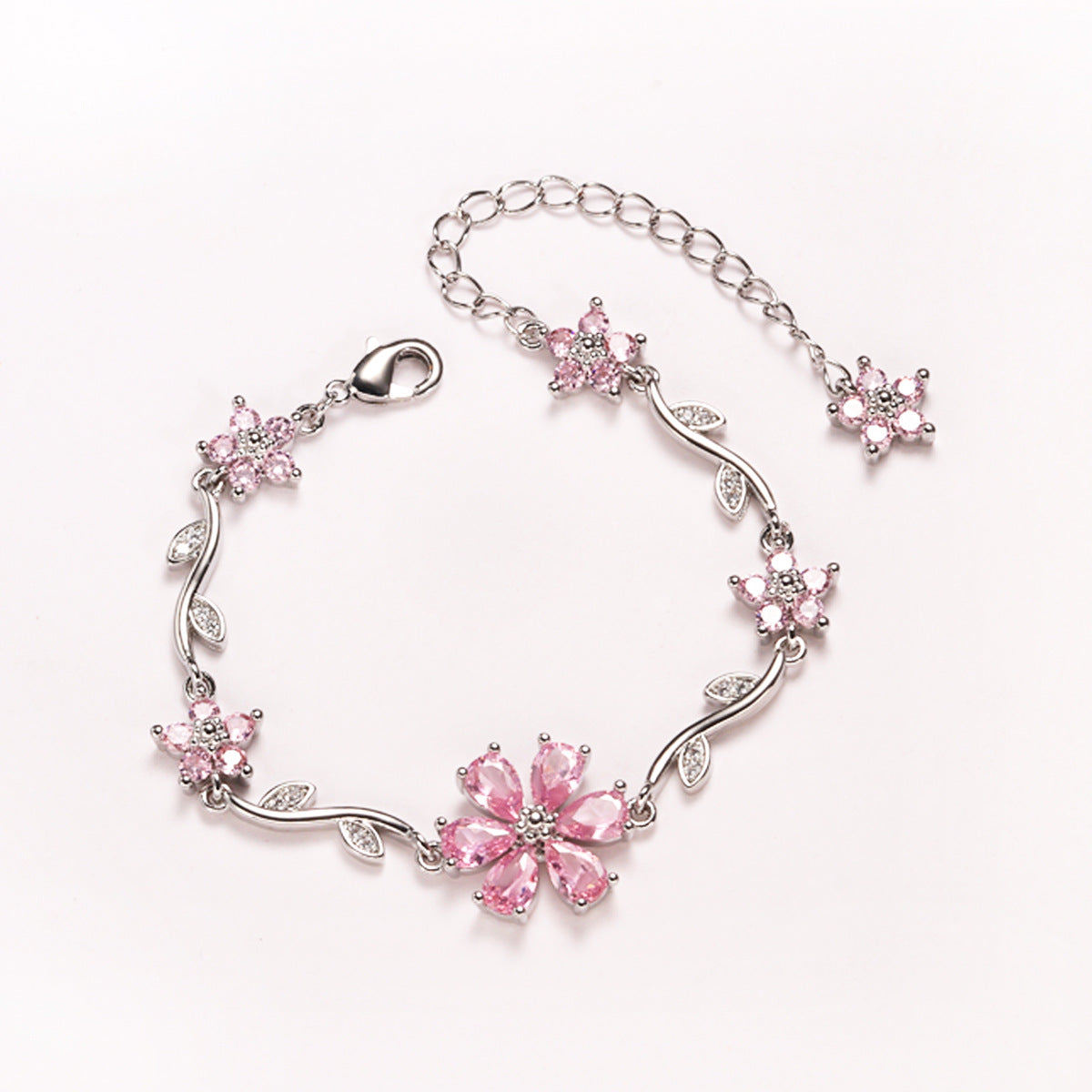 Adjustable  Flower Bracelet