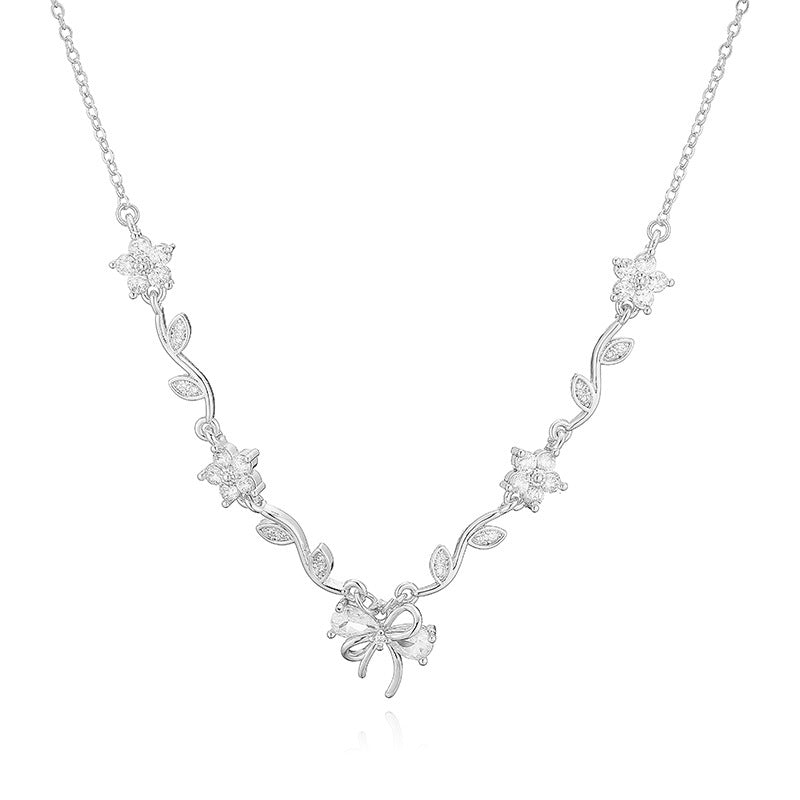 Rose Zircon Earrings/Jewelry Set