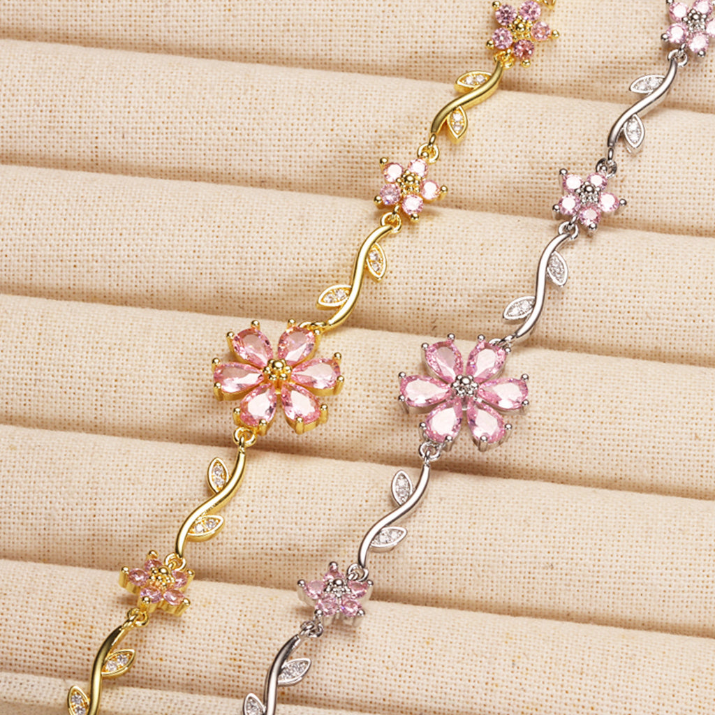 Verstellbares Blumenarmband