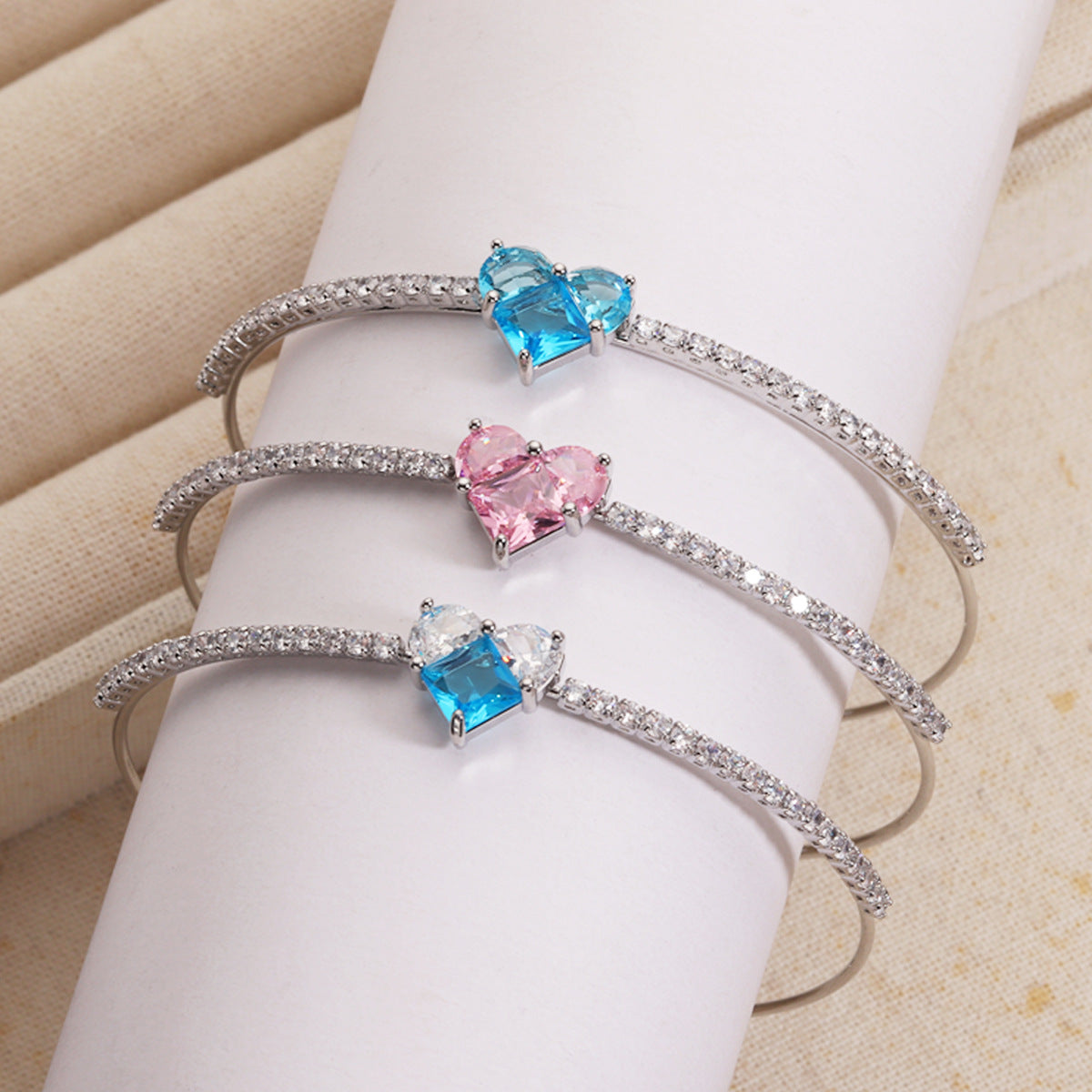 Love Shape Bracelet For Women