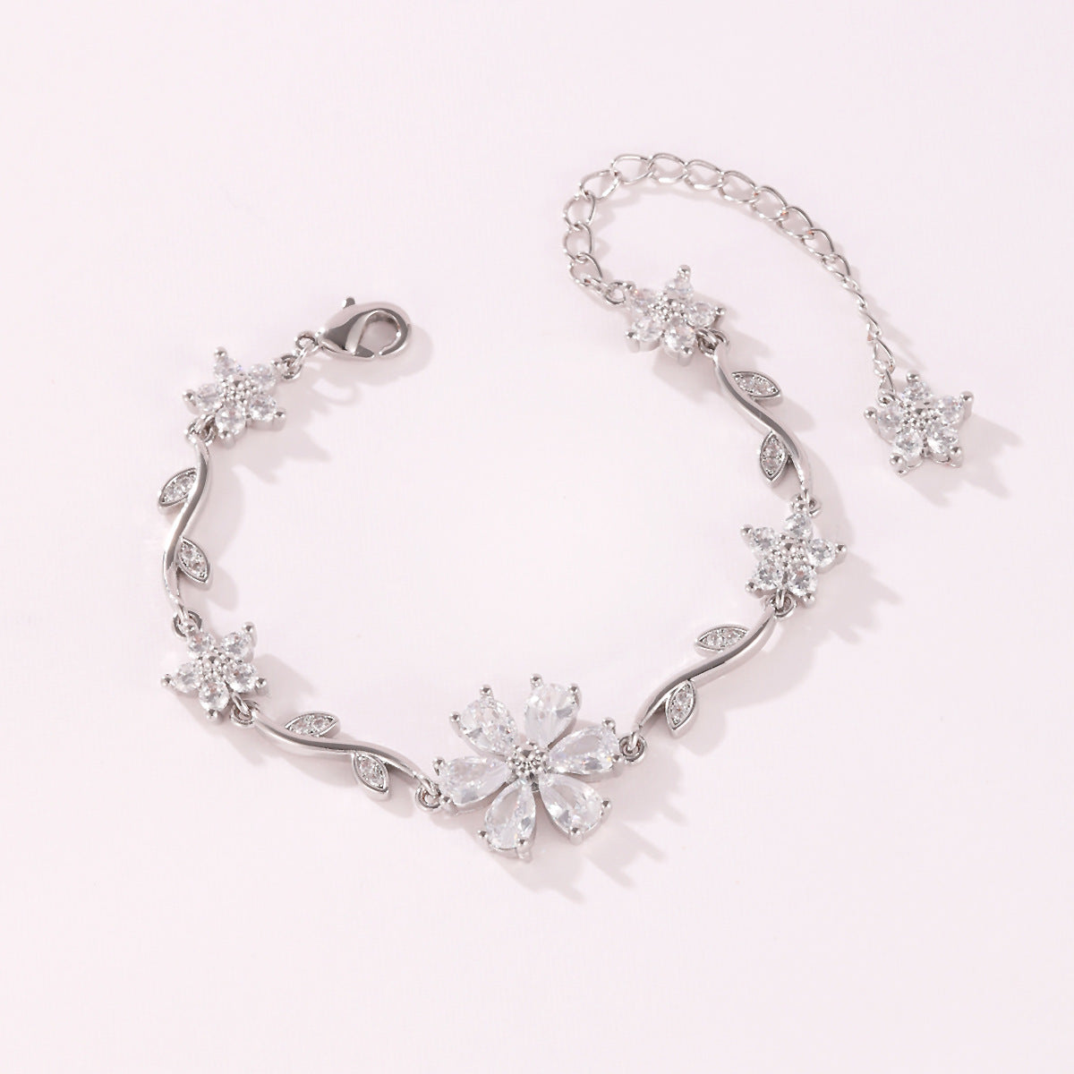 Adjustable  Flower Bracelet