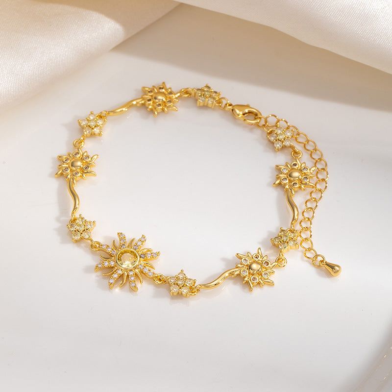 Camellia Flower Bracelet