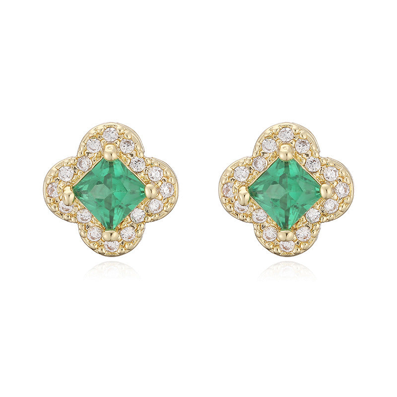 Four-leaf Clover Earrings
