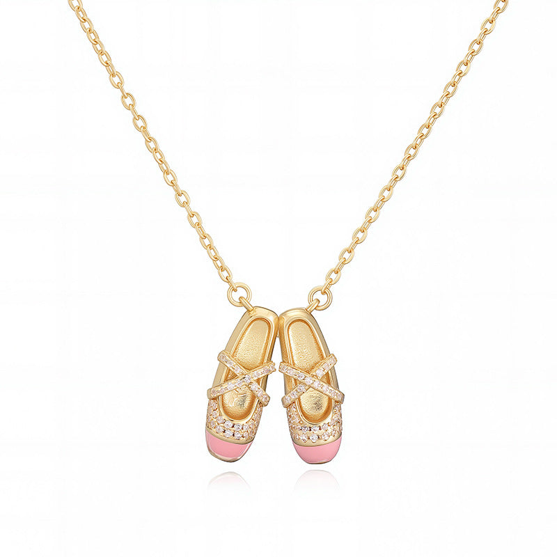 Shoes Necklace