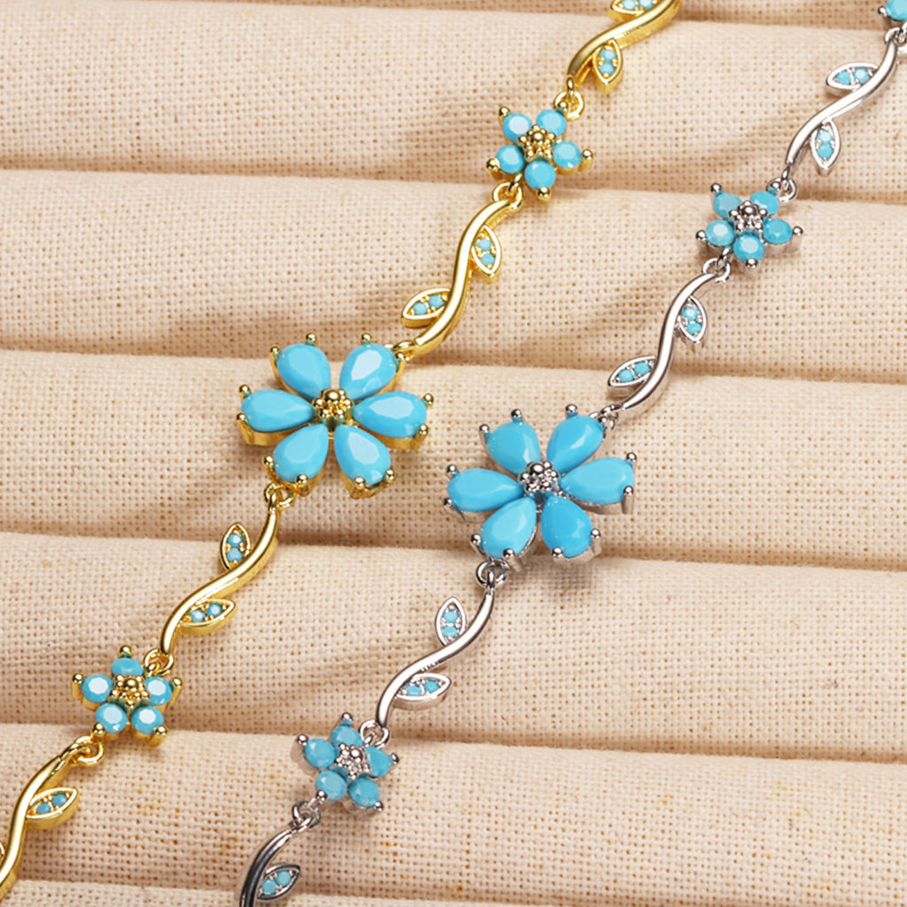 Verstellbares Blumenarmband