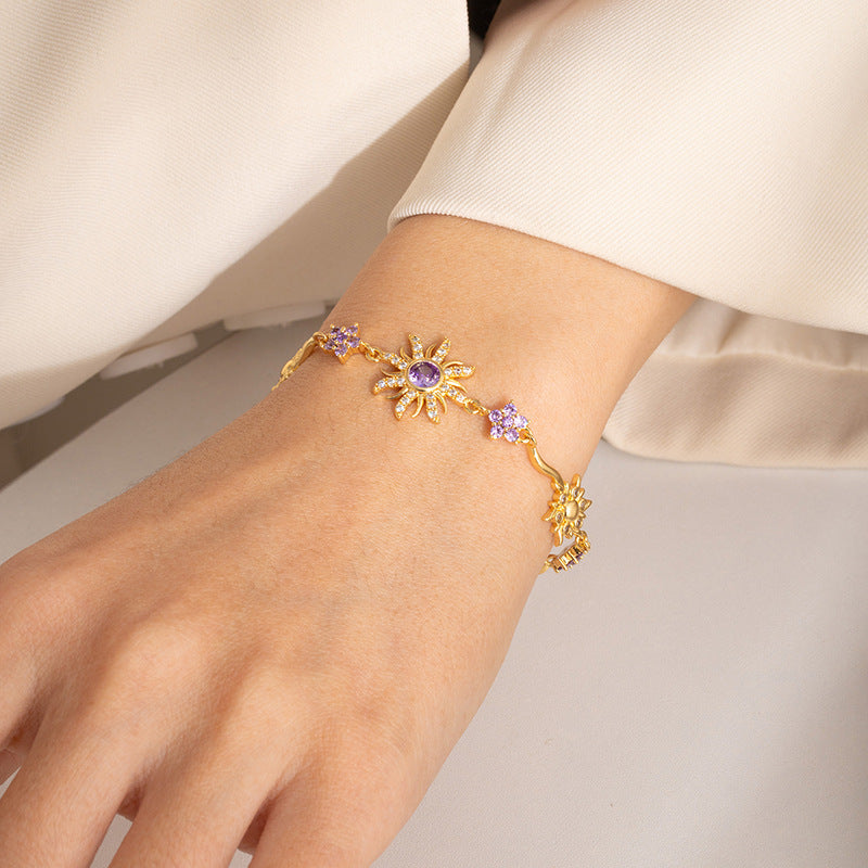 Camellia Flower Bracelet