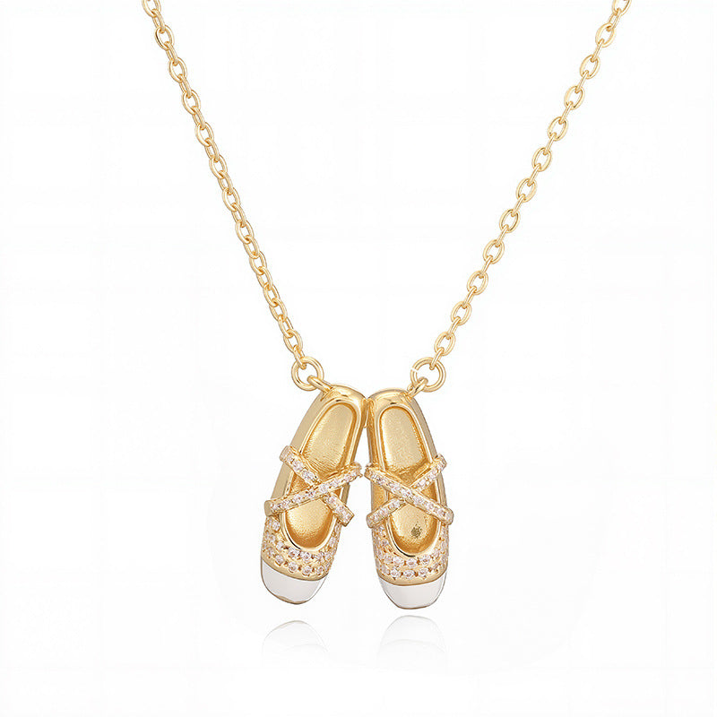 Shoes Necklace
