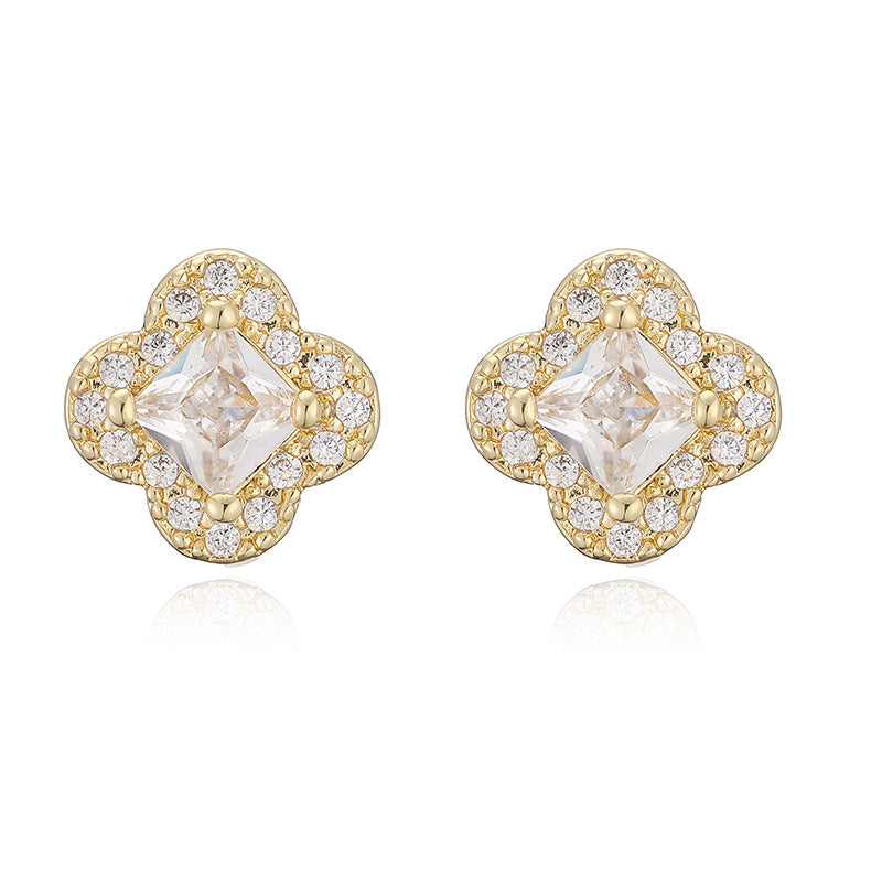 Four-leaf Clover Earrings