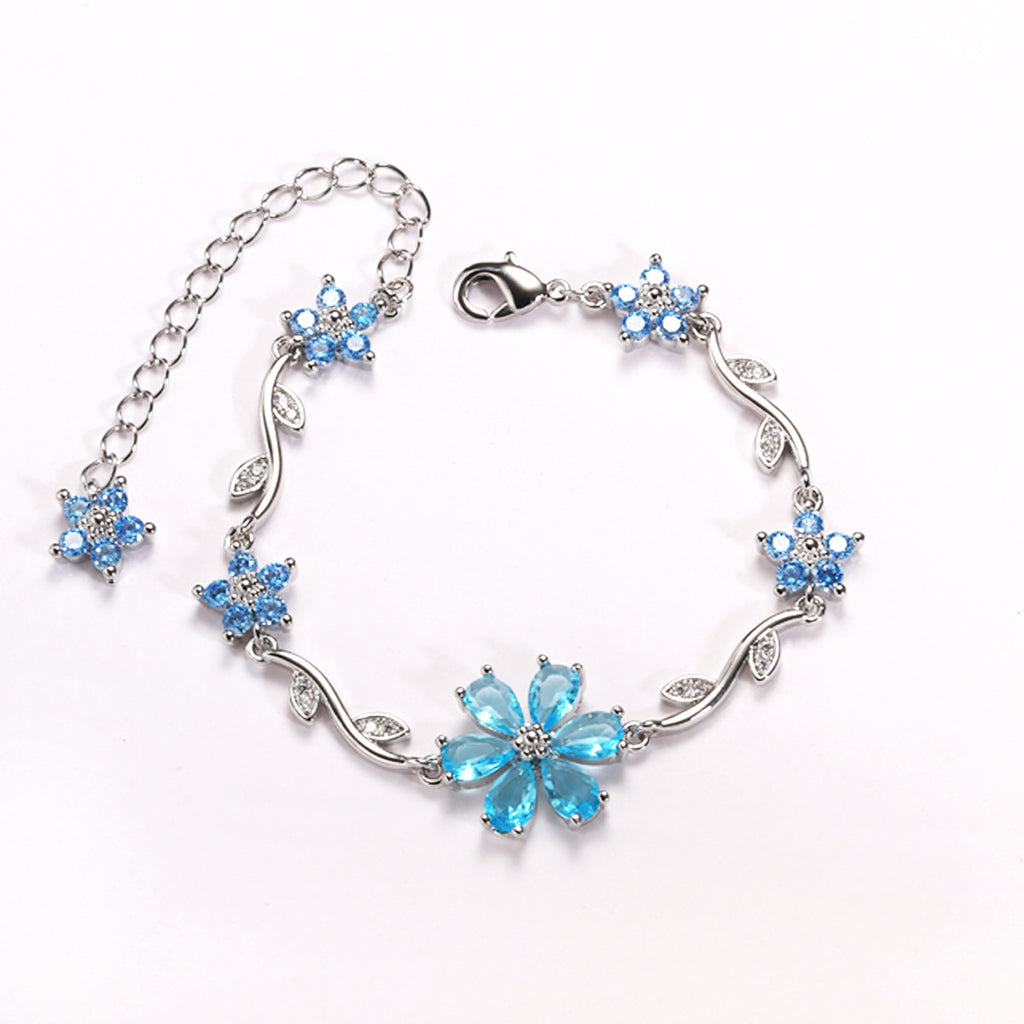 Verstellbares Blumenarmband