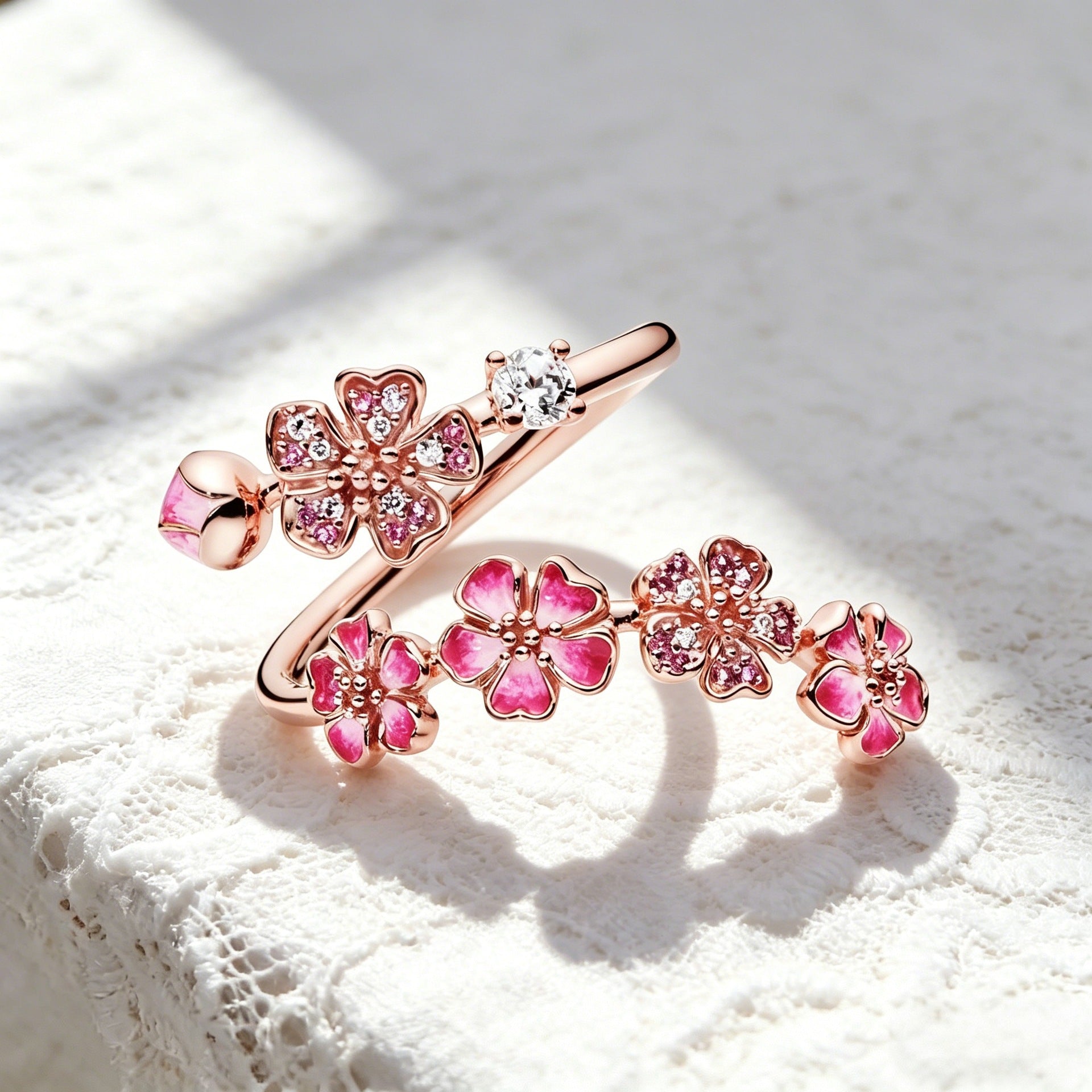 Peach Blossom Ring