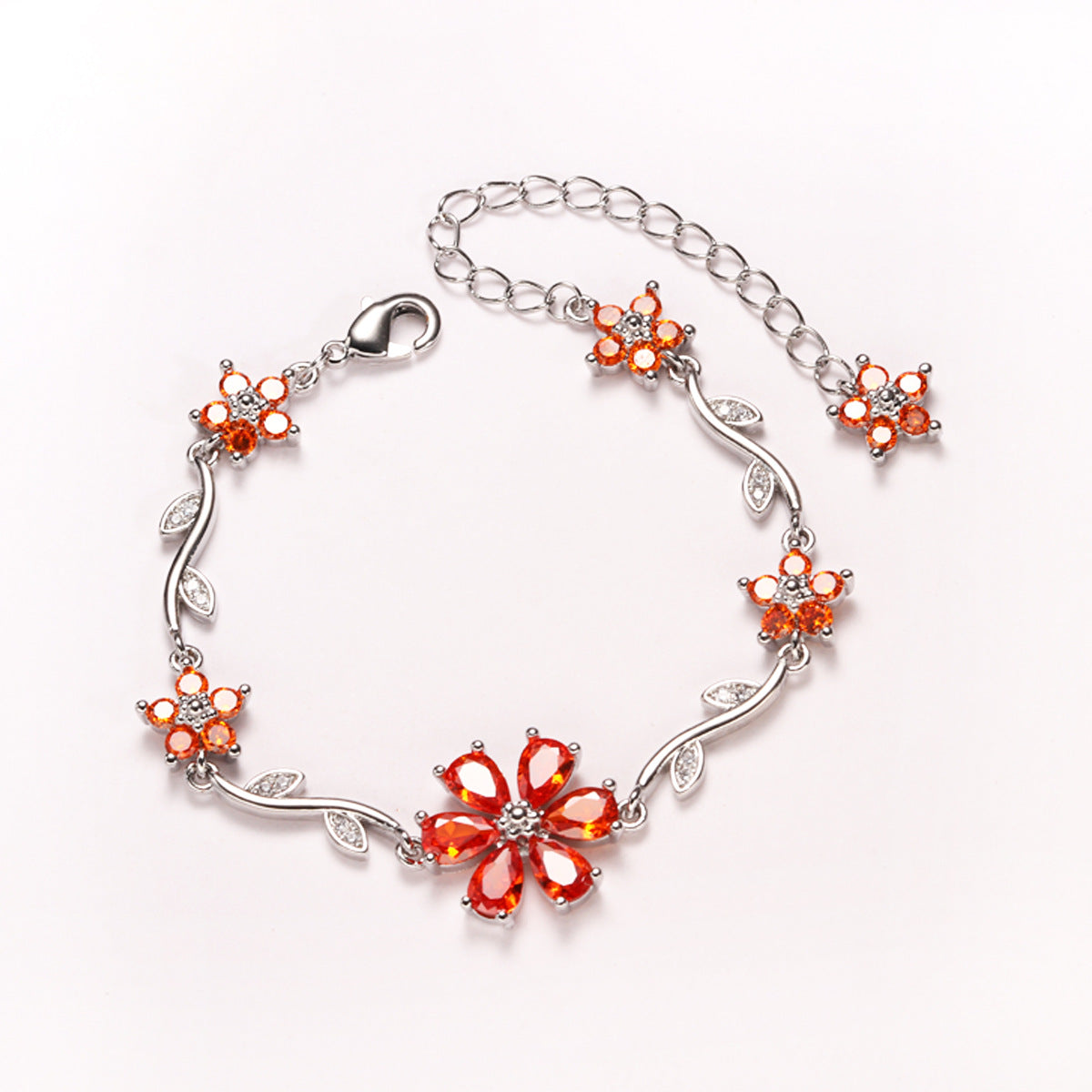 Adjustable  Flower Bracelet
