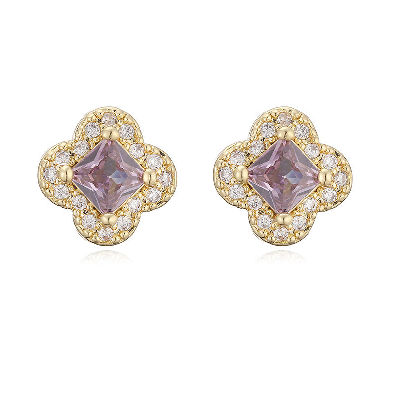 Four-leaf Clover Earrings